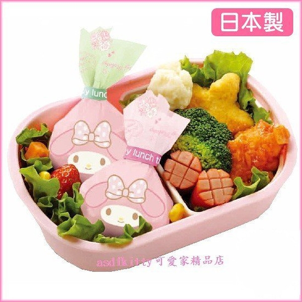 asdfkitty*日本製 美樂蒂飯糰包裝紙-方便拿取食用-可愛形狀刺激食慾歐-正版商品