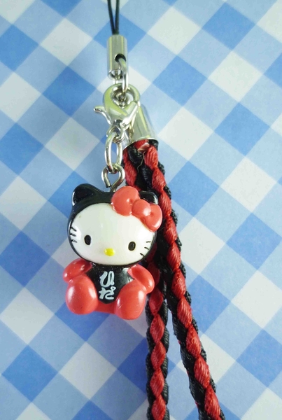 【震撼精品百貨】Hello Kitty 凱蒂貓~限定版手機拉繩-高山