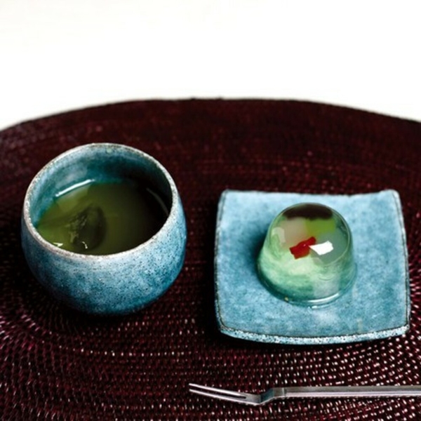 日本製美濃燒茶杯組 陶瓷 Rokuro土耳其藍 泡茶組 茶杯 茶盤 抹茶 烏龍茶 綠茶 點心盤 杯墊 手工