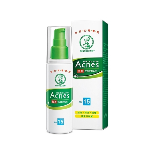 曼秀雷敦 Acnes 抗痘控油保濕乳液(SPF15)80g【小三美日】