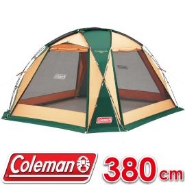 【Coleman 美國 園頂網屋 380綠】CM-27290/網屋/帳篷/客聽帳/遮陽