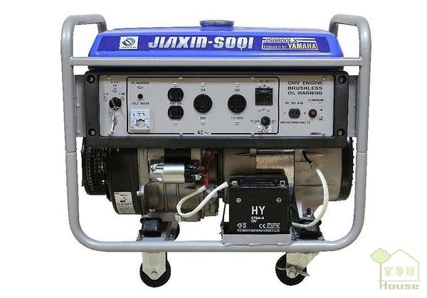 [ 家事達] 山葉YAMAHA引擎發電機 6000W發電機-電動/手動 特價