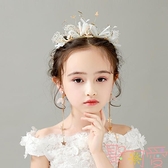 韓式兒童頭花女童頭飾森系可愛公主花朵花童演出發飾【聚可愛】