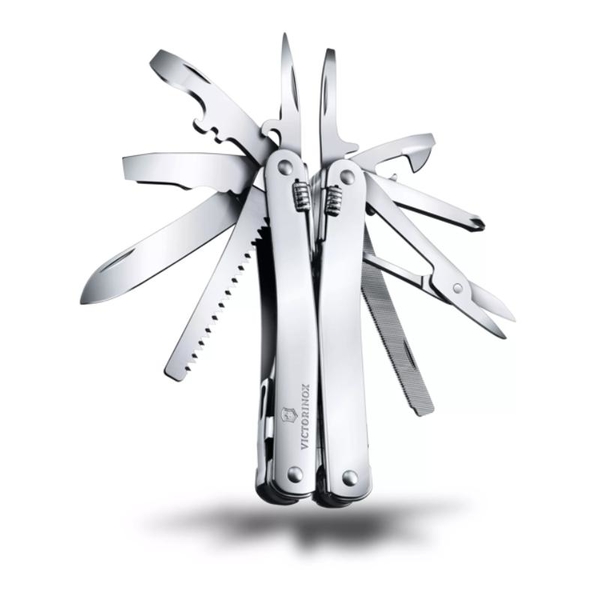 【Victorinox 瑞士維氏】SWISS TOOL SPIRIT X 工具鉗 24用刀 105mm(3.0224.L) product thumbnail 2