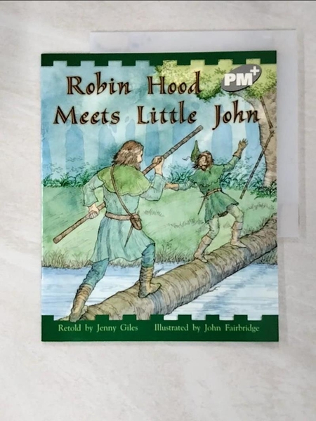 【書寶二手書T8／少年童書_DB8】Robin Hood Meets Little John_Jenny Giles