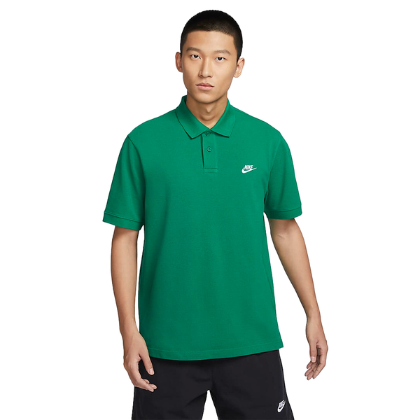 Nike 短袖上衣 男裝 Polo衫 純棉 綠【運動世界】FN3895-365 product thumbnail 2