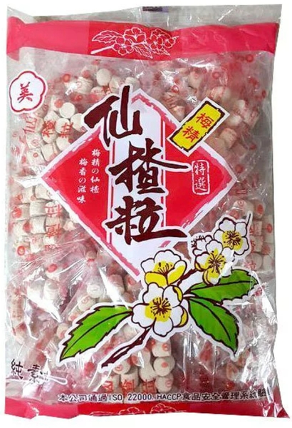 美盛 梅精仙楂粒 600g【康鄰超市】