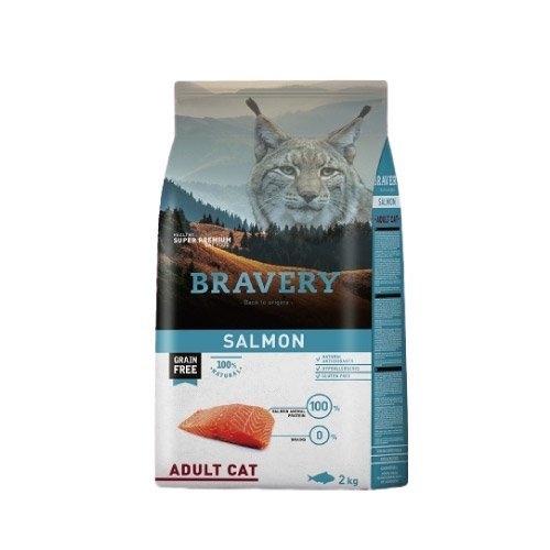 焙菲力 深海鮭魚 成貓 / 節育成貓 2kg/包 貓飼料 採用100%單一動物性蛋白質來源 product thumbnail 2
