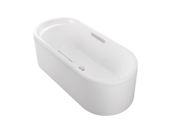 【麗室衛浴】美國 KOHLER Lovee™ 獨立式鑄鐵浴缸 K-9287T-GR 尺寸：1700×750×567mm product thumbnail 2