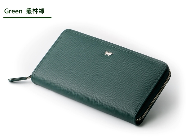 【全新正品】BRAUN BUFFEL 德國小金牛 真皮十字紋長夾【寧寧小舖/台中30年老店】BF614-102-1 product thumbnail 3