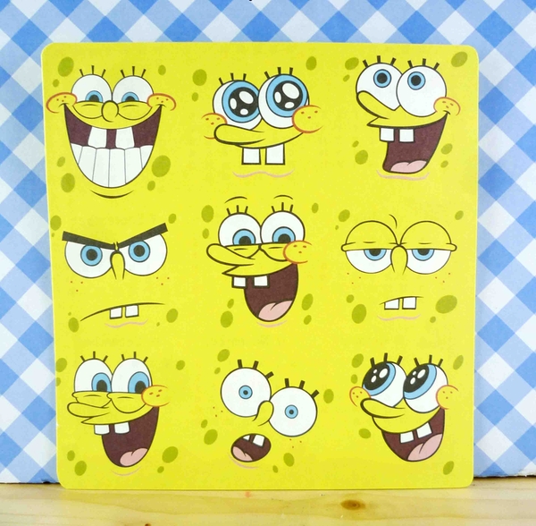 【震撼精品百貨】SpongeBob SquarePant海棉寶寶~卡片-綜合表情圖案