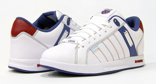 K-SWISS Lundahl Lth WP 防水 運動鞋 男 休閒 白藍紅 08456175