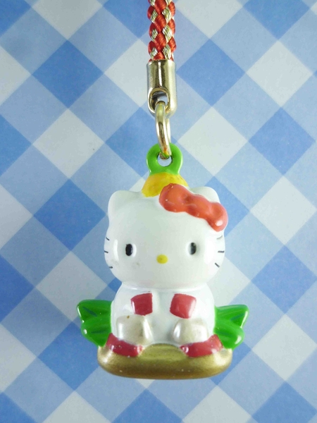 【震撼精品百貨】Hello Kitty 凱蒂貓~限定版手機吊飾-不倒翁
