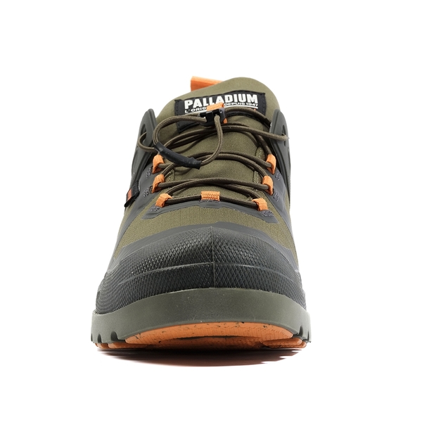 PALLADIUM PAMPA OX L+ CAGE WP+ 快穿 輕量 低筒防水靴 穿搭 男 墨綠 08846325 product thumbnail 4