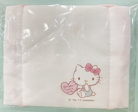 【震撼精品百貨】Hello Kitty 凱蒂貓~三麗鷗KITTY日本棉布抗菌口罩-愛心(3入)#12094 product thumbnail 6