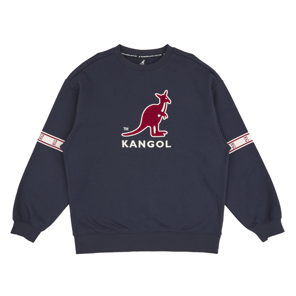 KANGOL 大學T 大LOGO 串標 寬版 袋鼠 圓領T 中性 63551003- product thumbnail 2