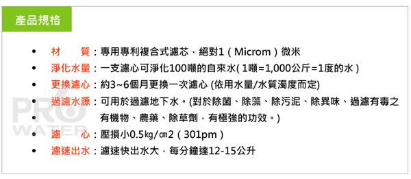 【水達人】濾博士全戶濾淨系統/全戶過濾濾心/除氯/除臭/除菌/停水後再供水不怕濁黃