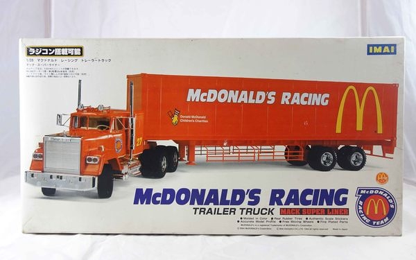 【震撼精品百貨】1/28McDONALD&#39;S RACING 麥當勞貨櫃車模型【共一款】