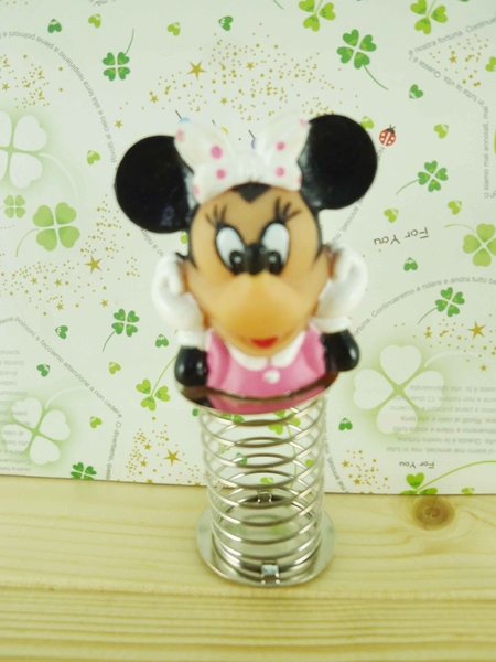 【震撼精品百貨】Micky Mouse_米奇/米妮 ~彈跳文件夾-米妮