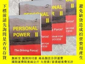 二手書博民逛書店安東尼羅賓30天課程Personal罕見Power 2 英語版四冊合集 The Driving Force 三十天