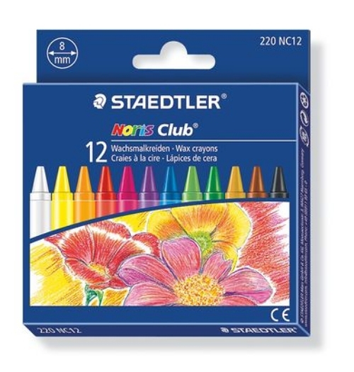 STAEDTLER 施德樓NC油腊筆12色組