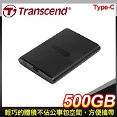 【南紡購物中心】Transcend 創見 ESD270C 500G USB3.1/Type C 雙介面外接SSD行動固態硬碟