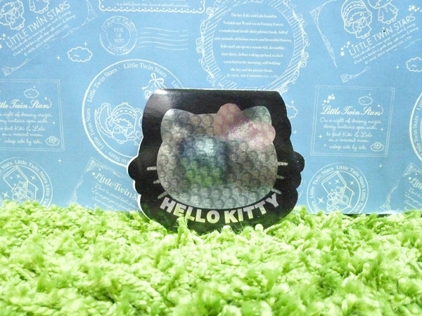 【震撼精品百貨】Hello Kitty 凱蒂貓~造型便條紙-臉造型-黑色【共1款】