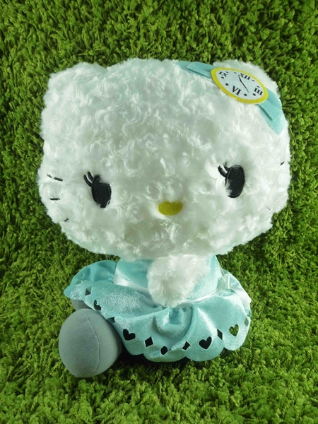 【震撼精品百貨】Hello Kitty 凱蒂貓~日本SANRIO三麗鷗 KITTY絨毛娃娃-不思議國*64700