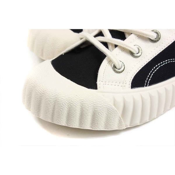 KANGOL 休閒鞋 帆布鞋 女鞋 黑/米色 6052200323 no141 product thumbnail 4