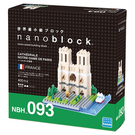 《 Nano Block 迷你積木 》NBH - 093 巴黎聖母院