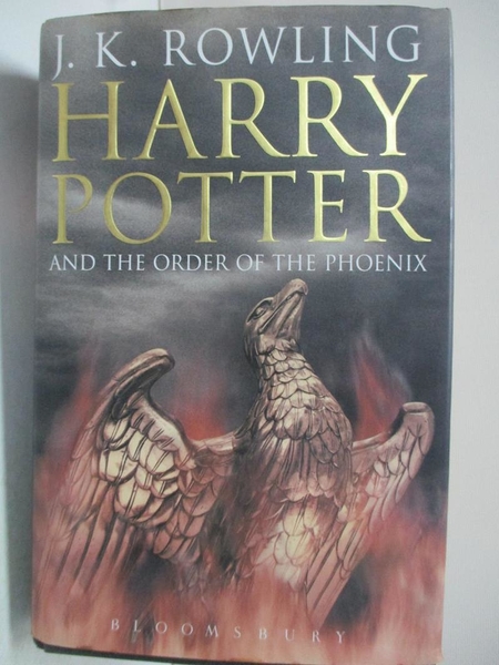 【書寶二手書T8／一般小說_LP6】Harry Potter and the order of the phoenix_J. K. Rowling.