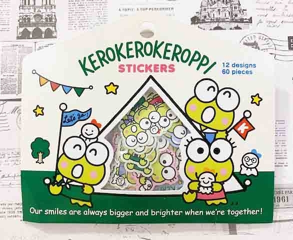 【震撼精品百貨】KeroKeroKeroppi 大眼蛙~造型貼紙-*47459