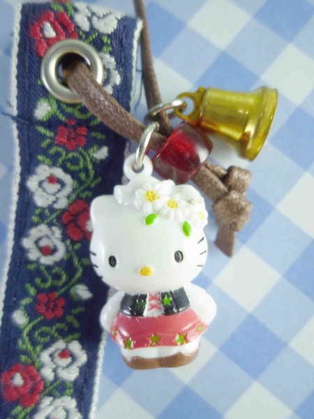 【震撼精品百貨】Hello Kitty 凱蒂貓~限定版手機吊飾-瑞士