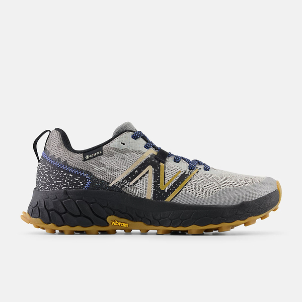 NEW BALANCE Hierro V7 D 寬楦 女 灰藍 防水 黃金大底 戶外 WTHIGQ7