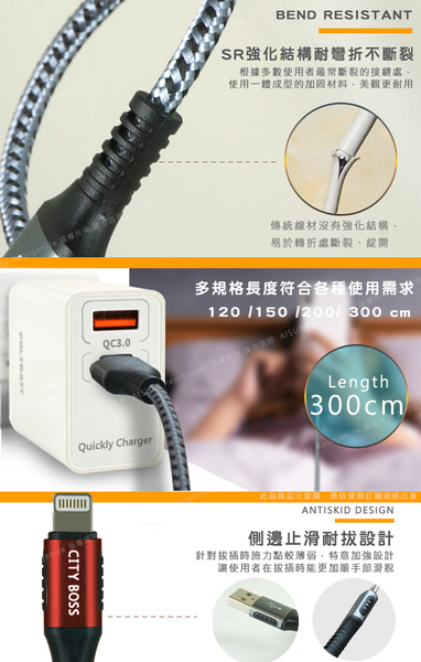 韓氏 20W PD+QC 超迷你豆腐頭(TypeC輸出)-黑+Type-C to Lightning-iPhone閃充編織快充線-300cm product thumbnail 8