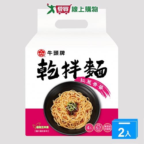 牛頭牌乾拌麵紅蔥香醬432g【兩入組】【愛買】