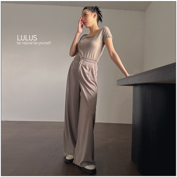 LULUS/氣質方領針織上衣５色【A01240032】 product thumbnail 3