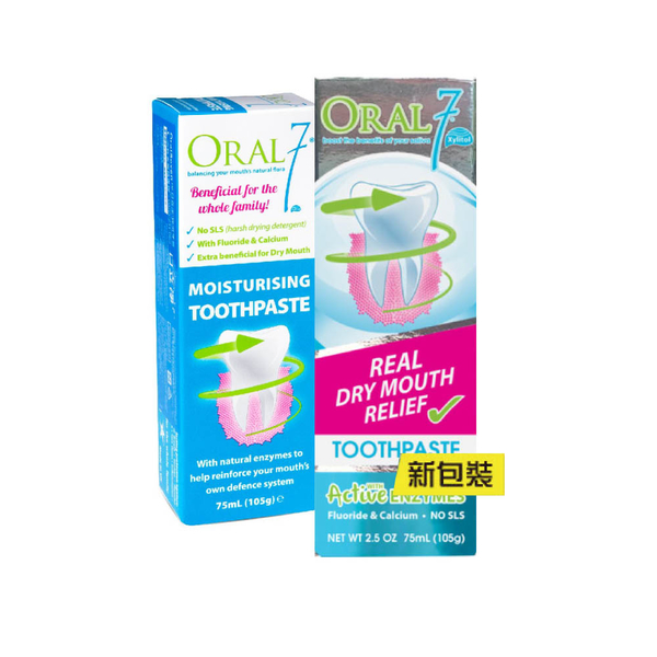 ORAL7 口立淨 酵素保濕牙膏 (105g/條)【杏一】