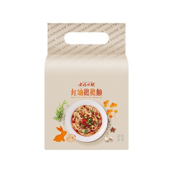 老媽拌麵 紅油擔擔麵(135gx3包)純素【小三美日】DS008613 product thumbnail 2