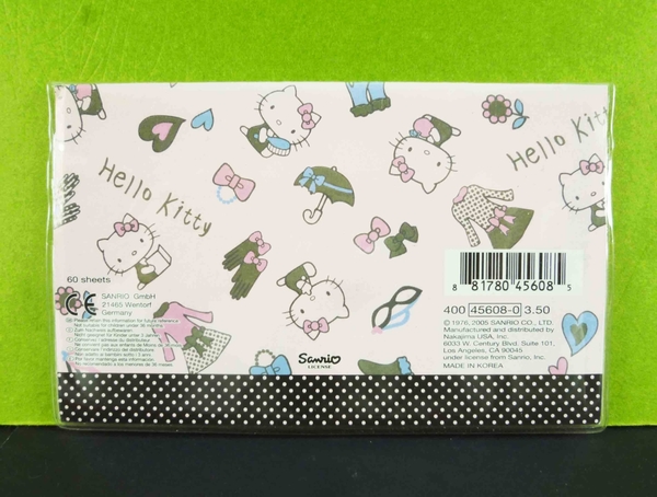 【震撼精品百貨】Hello Kitty 凱蒂貓~自黏便條-粉蝴蝶結 product thumbnail 2