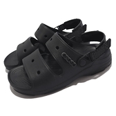 卡駱馳 Crocs Classic All-Terrain 全黑 戶外 男女鞋 涼鞋 防水 ACS 207711001