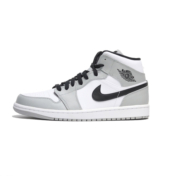 NIKE 休閒鞋 AIR JORDAN 1 LIGHT SMOKE GREY 煙灰 灰白 男 554724-092 product thumbnail 4