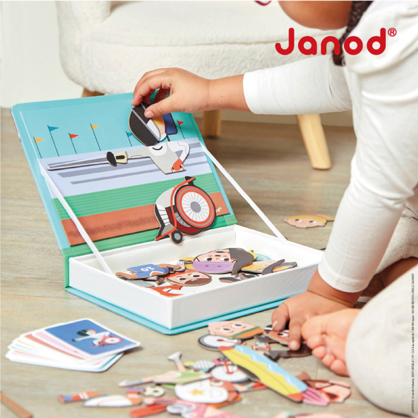 法國 Janod 磁鐵遊戲書 (多款可選) product thumbnail 9
