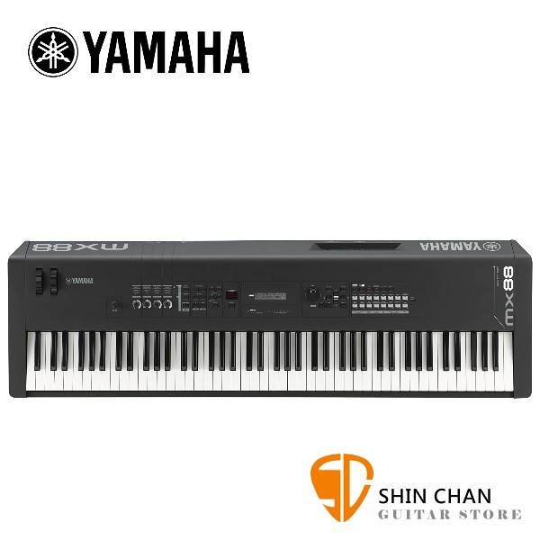 Yamaha MX88 88鍵合成器鍵盤【MX-88/半配重鍵盤/Synthesizer/原廠公司貨保固】