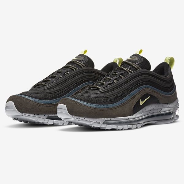 NIKE Air Max 97 男鞋 休閒 全氣墊 緩震 柔軟 黑灰綠 【運動世界】 DB4611-001 product thumbnail 3