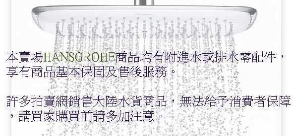 【麗室衛浴】德國頂級HANSGROHE 多功能用途埋璧軸心 13615180 product thumbnail 3