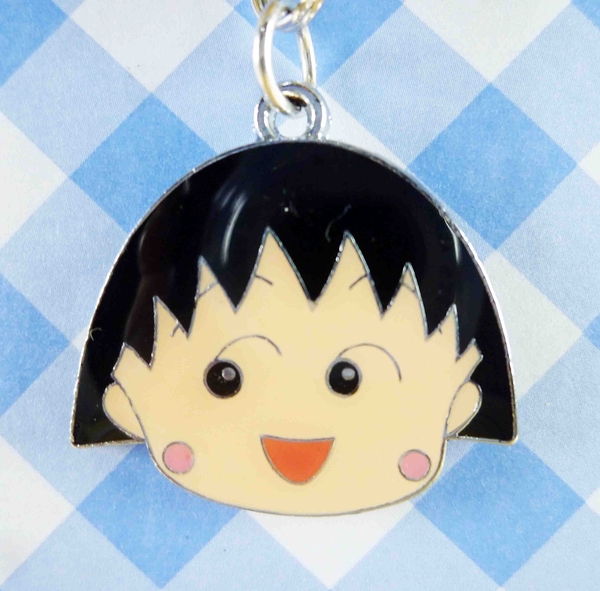 【震撼精品百貨】CHIBI MARUKO CHAN_櫻桃小丸子~造型吊飾/手機吊飾-臉#55555