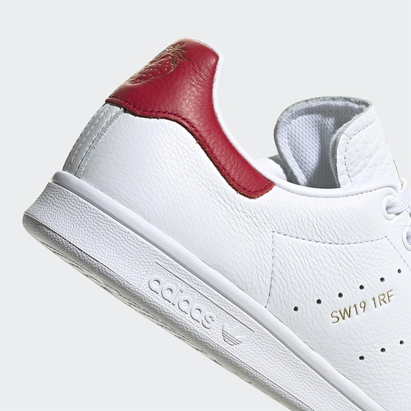 【現貨】Adidas Stan Smith 女鞋 休閒 金標 鴛鴦 草莓 白 紅【運動世界】 FY9202 product thumbnail 9