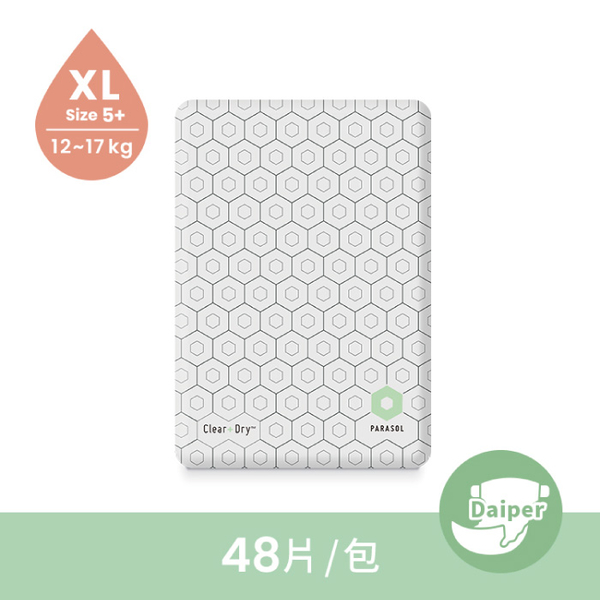 【預計5月中到貨】Parasol Clear + Dry 新科技水凝尿布(M.L.XL可選)單包賣場|黏貼式 product thumbnail 4