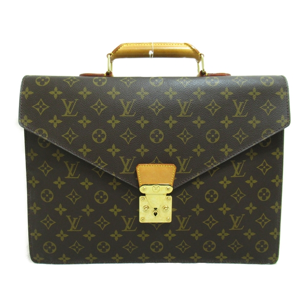 【二手名牌BRAND OFF】LOUIS VUITTON LV 路易威登 原花 PVC塗層帆布 Conseiller 公事包 M53331